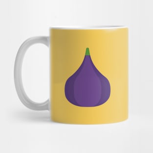 Fig icon in flat design Mug